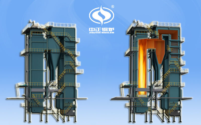 DHX系列循環(huán)流化床蒸汽鍋爐