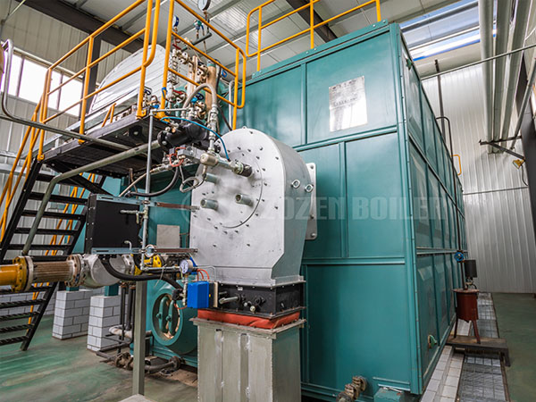 造紙廠20噸SZS系列冷凝式燃?xì)忮仩t項(xiàng)目