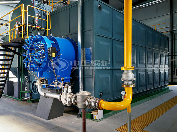 方便面廠25噸SZS冷凝式燃?xì)庹羝仩t項(xiàng)目